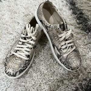 Cole Haan snakeskin sneakers